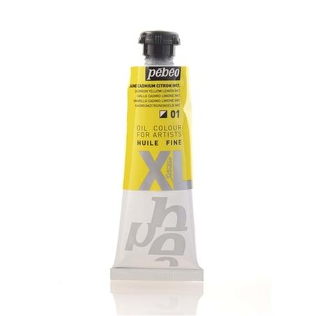 Peinture à l'huile Pebeo 37ml Jaune cadmium citron imit
