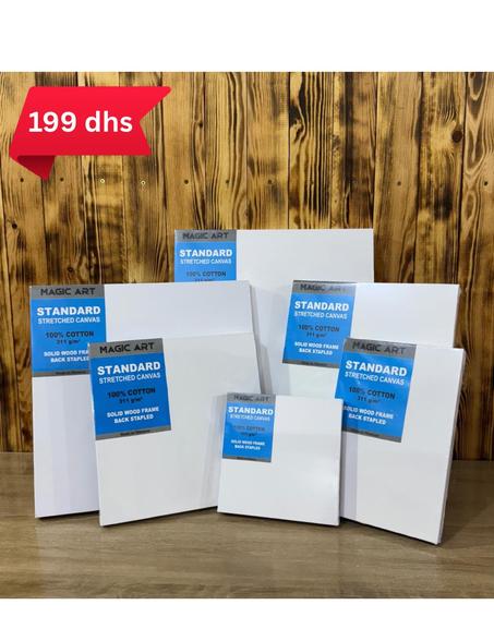 Pack de 6 toiles Magic Art Standard