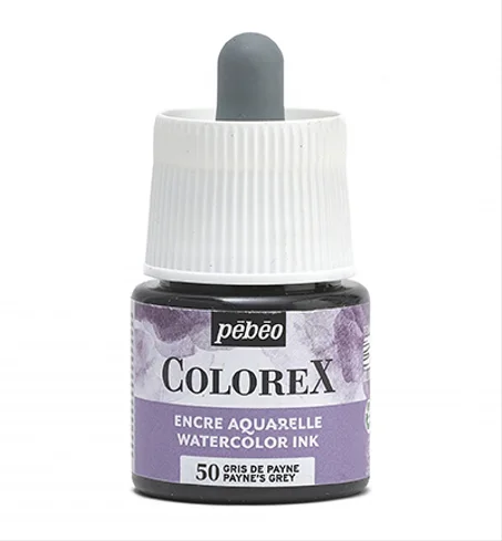 Encre aquarelle Colorex Pebeo 45ml Gris de payne