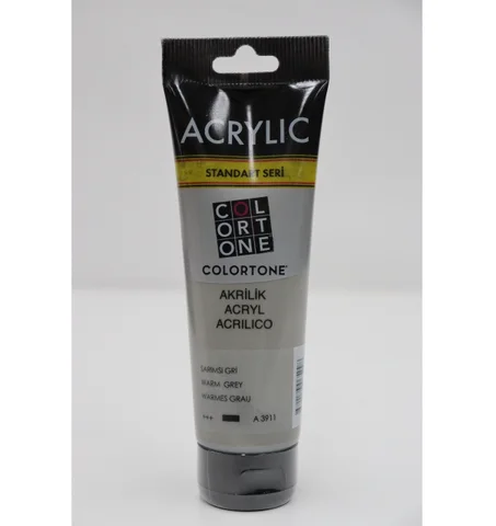 Peinture acrylique Colortone 120ml Gris chaud