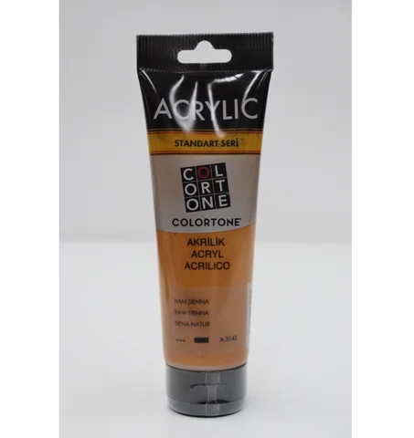 Peinture acrylique Colortone 120ml Terre de sienne naturelle