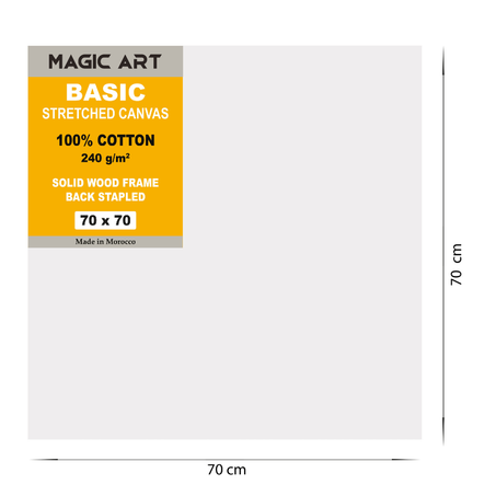 Toile Magic Art Basic 70x70 cm