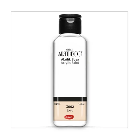Peinture acrylique ARTDECO 140ml Ecru 3002