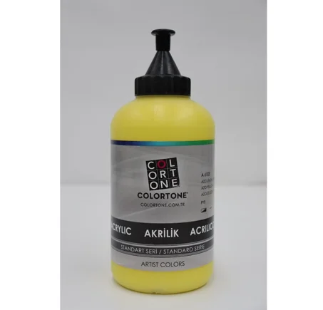 Peinture acrylique Colortone 650ml Jaune azo citron