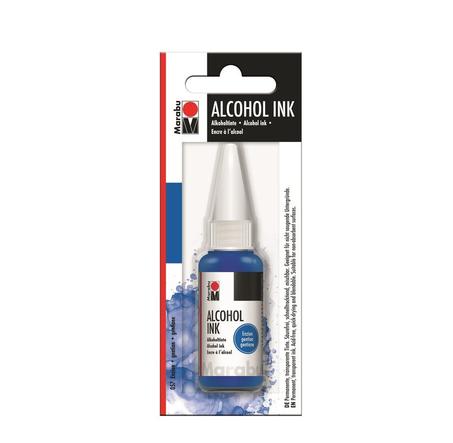 Encre alcool Marabu 20ml Gentiane