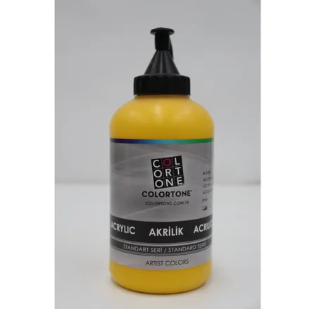 Peinture acrylique Colortone 650ml Jaune azo moyen