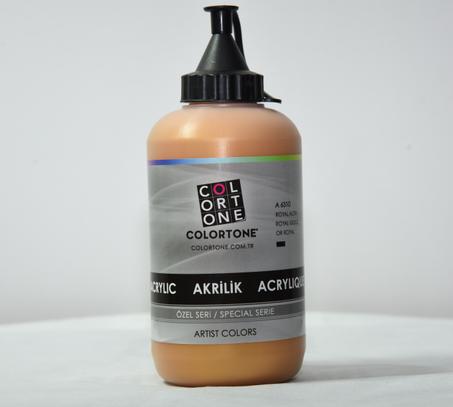 Peinture acrylique Colortone 650ml Or royal