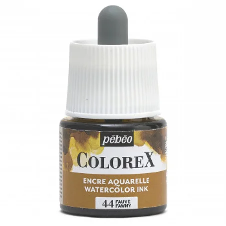 Encre aquarelle Colorex Pebeo 45ml Fauve