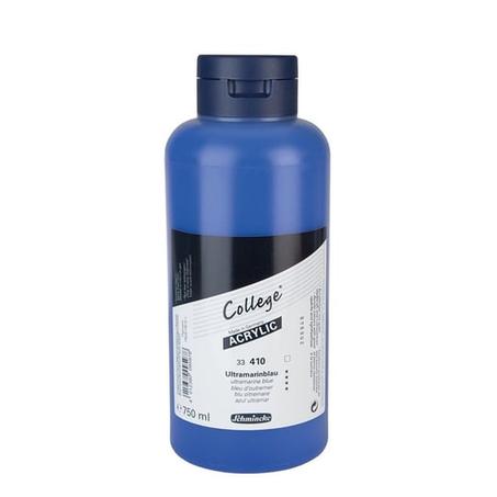 Peinture acrylique Schmincke Bleu outremer 750ml