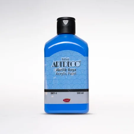 Peinture acrylique ARTDECO 500ml Bleu lahore