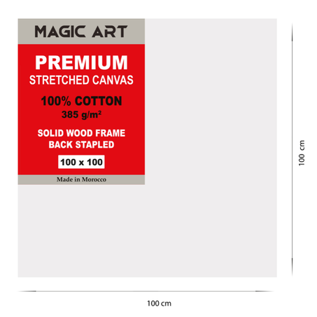 Toile Magic Art Premium 100x100