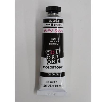Peinture à l'huile Colortone 37ml Noir de bougie
