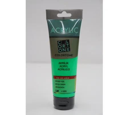 Peinture acrylique Colortone 120ml Vert reflex