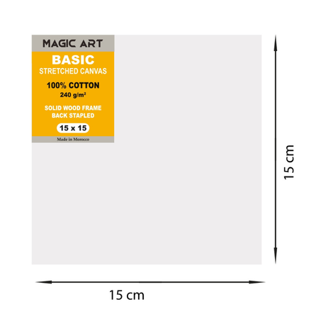 Toile Magic Art Basic 15x15 cm