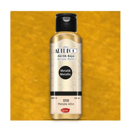 Peinture acrylique ARTDECO 140ml Or 3721