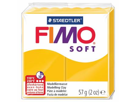 Pate polymère Fimo Soft Staedtler 57g Tournesol
