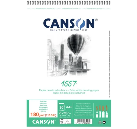 Album papier dessin Al 30FL spirales 1557® A4 180 g