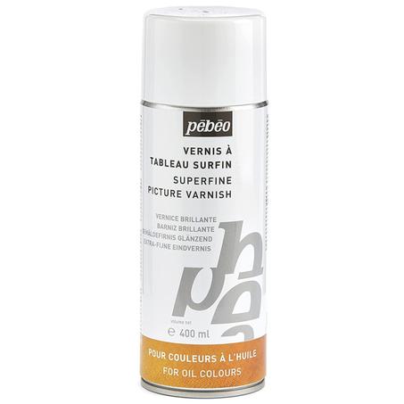 Vernis spray mat à l'huile Pebeo 400ml