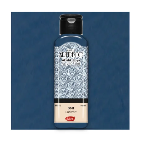 Peinture acrylique ARTDECO 140ml Bleu marine 3611