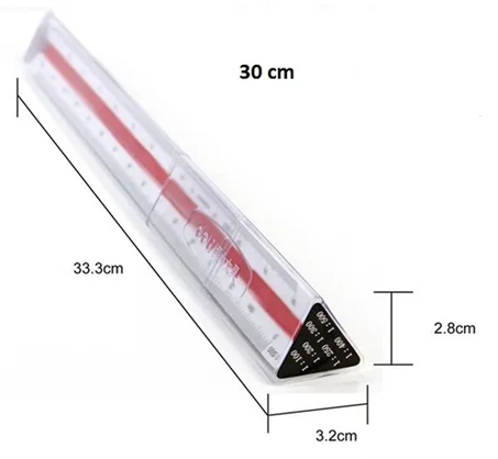 Régle Kutch deli 30cm