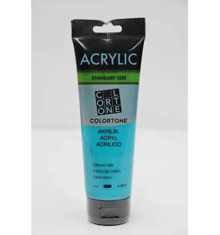 Peinture acrylique Colortone 120ml Vert turquoise