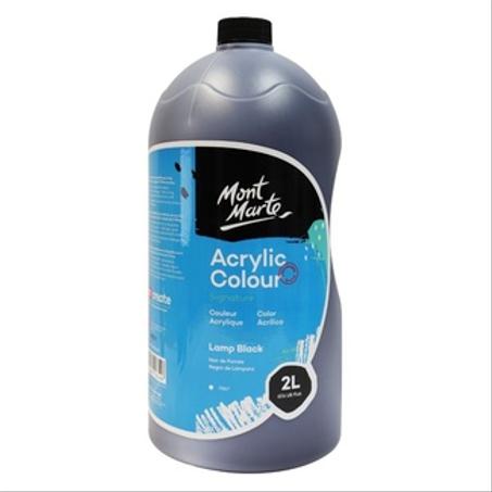Peinture acrylique Mont Marte 2L Noirs de fumée