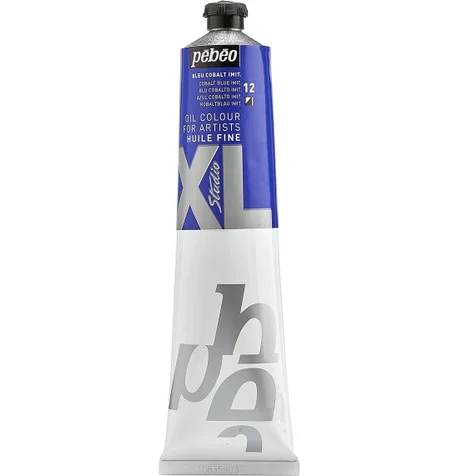 Peinture à l'huile Pebeo 200ml Bleu cobalt imit