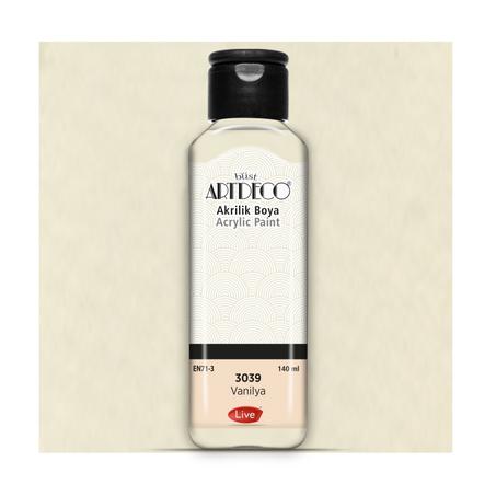 Peinture acrylique ARTDECO 140ml Vanille 3039