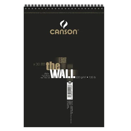 Bloc de 30 papiers A3 'Canson' The Wall 200 gr/m²
