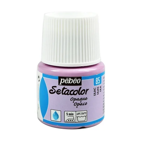 Peinture tissu setacolor Pebeo 45ml Lilas N°85