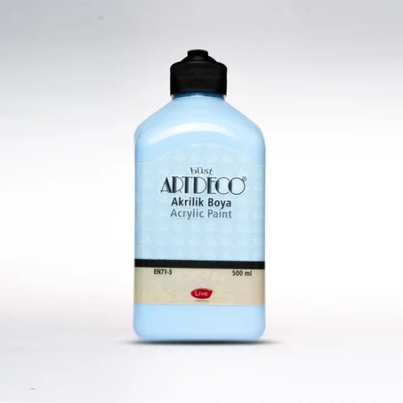 Peinture acrylique ARTDECO 500ml Bleu bébé