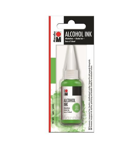 Encre alcool Marabu 20ml Pomme