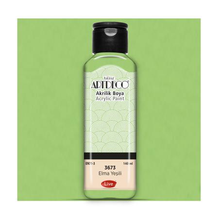 Peinture acrylique ARTDECO 140ml Vert pomme 3673