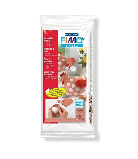 Pate autodurcissante FIMO air 500g Terracota