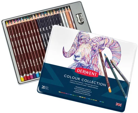 Boite de 24 pcs colour collection Derwent