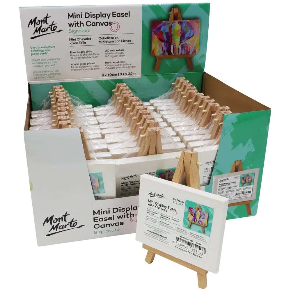 Chevalet De Table Réglable En Bois Pour Peinture Et Exposition