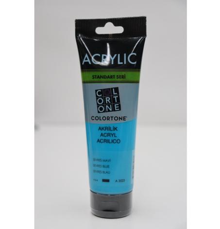 Peinture acrylique Colortone 120ml Bleu de sevres