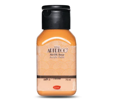 Peinture acrylique ARTDECO 75ml Cannelle 3057