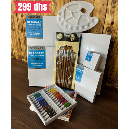 Pack de peinture acrylique complet