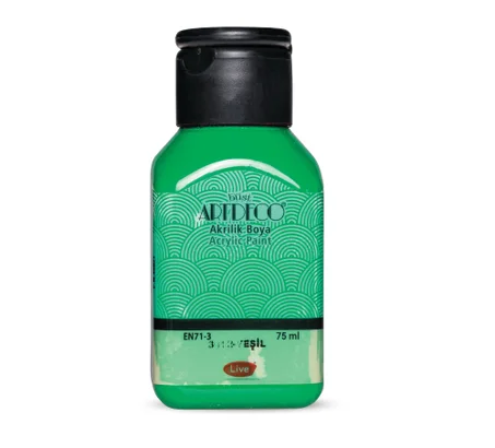 Peinture acrylique ARTDECO 75ml Vert 3612