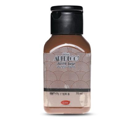 Peinture acrylique ARTDECO 75ml Brun amer 3676