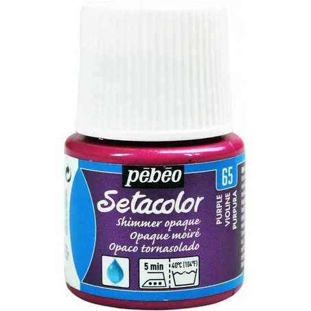 Peinture tissu setacolor Pebeo 45ml Violine N°65