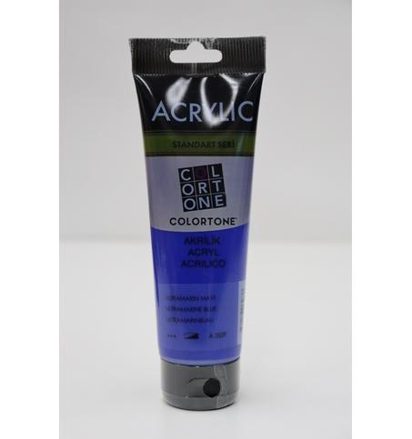 Peinture acrylique Colortone 120ml Bleu outremer