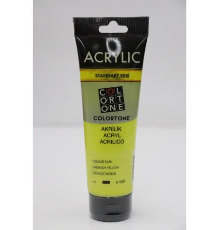 Peinture acrylique Colortone 120ml Jaune verdatre