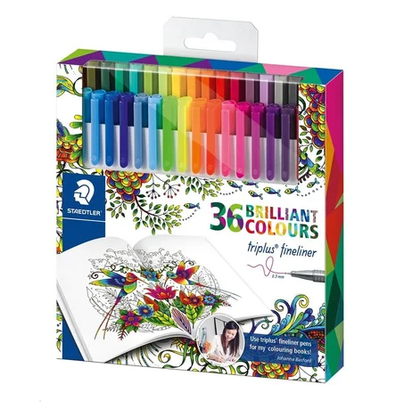 36 Feutres liners 0.3 mm Staedtler