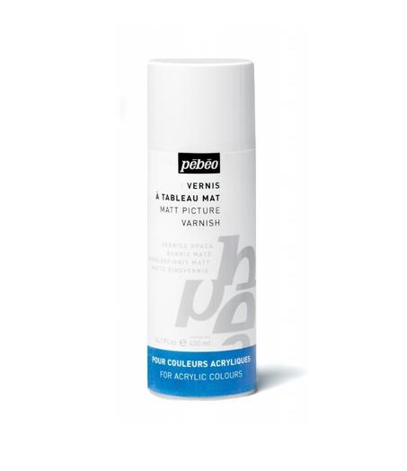 Vernis spray mat acrylique Pebeo 400ml