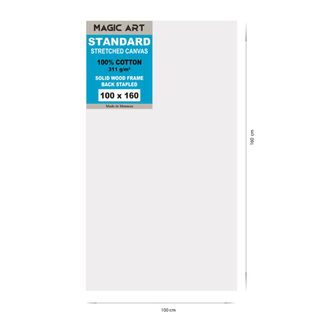 Toile Magic Art Standard 100x160 cm