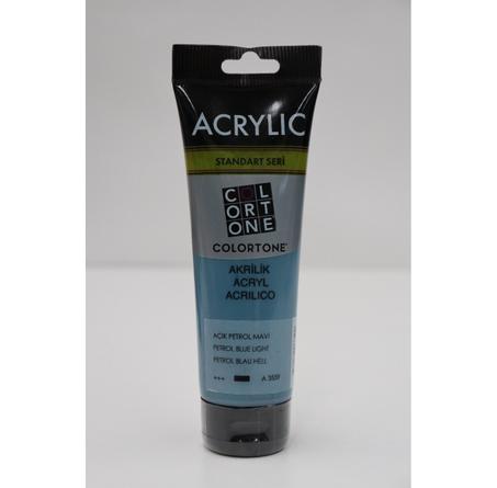 Peinture acrylique Colortone 120ml Bleu petrol clair