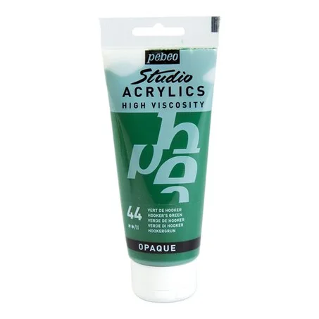 Peinture acrylique Pebeo 100ml Vert de hooker N°44