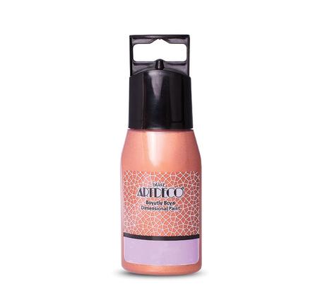 Peinture 3D Fashion ARTDECO 60ml Cuivre pailleté
